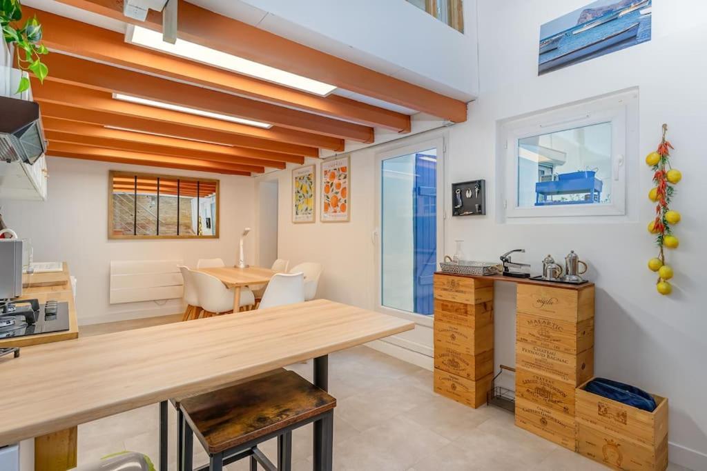 Duplex 4 Pers. Centre Avec Cour Privee Ensoleillee Daire Marsilya Dış mekan fotoğraf