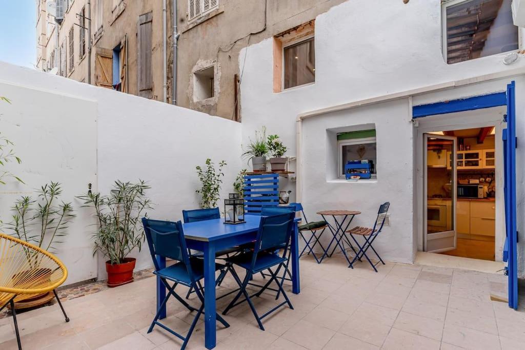 Duplex 4 Pers. Centre Avec Cour Privee Ensoleillee Daire Marsilya Dış mekan fotoğraf