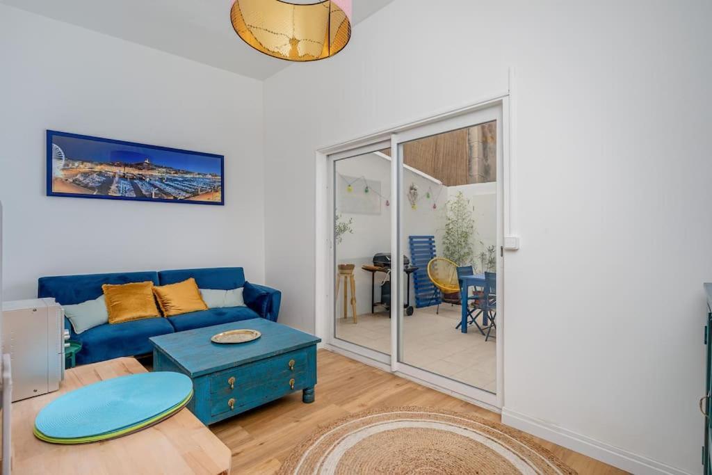 Duplex 4 Pers. Centre Avec Cour Privee Ensoleillee Daire Marsilya Dış mekan fotoğraf